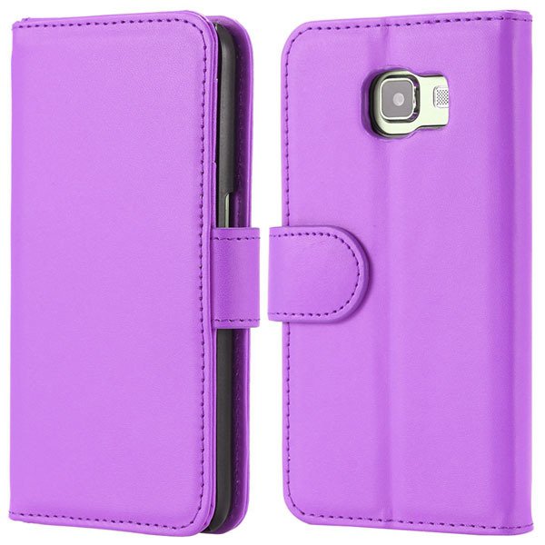 S6 Flip Pu Leather Cover Luxury Full Protect Skin Case For Samsung 32299079566-10-purple