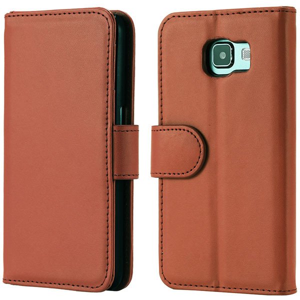 S6 Wallet Pu Leather Case Photo Display Flip Cover For Samsung Gal 32299664259-2-brown