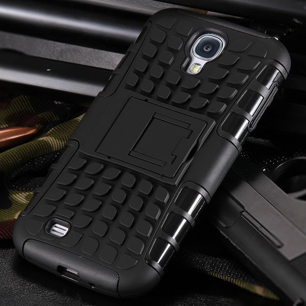 S4 Armor Heavy Duty Hard Cover Case For Samsung Galaxy S4 Siv I950 32303818869-1-black
