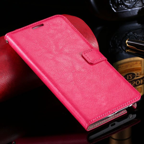 Note Edge Luxury Pu Leather Case Vintage Flip Wallet Book Cover Fo 32283419615-5-rose