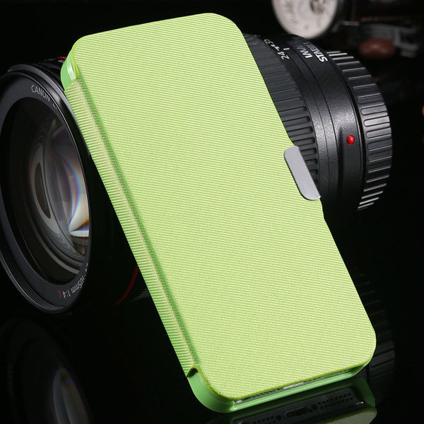 5S Magnetic Wallet Book Case Flip Pu Leather Cover For Iphone 5 5S 1057199030-4-green