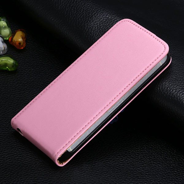 5S Flip Genuine Leather Case For Iphone 5 5S 5G Full Protective Sk 1793744595-9-pink