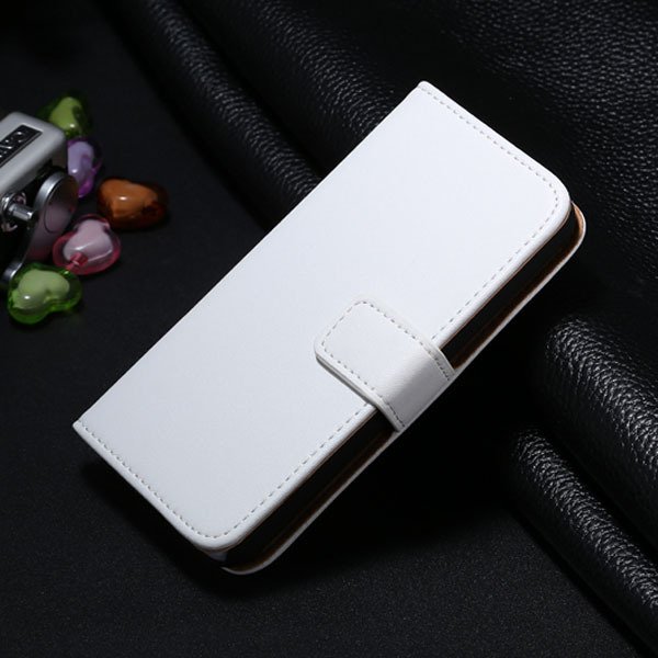 5S Genuine Leather Case For Iphone 5 5S Wallet Cover With Magnetic 1772007304-2-white