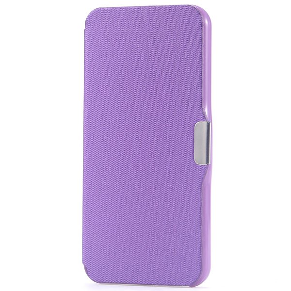 Ultra Thin Slim Pu Leather Full Case For Iphone 5C Cover With Magn 32240335248-6-purple