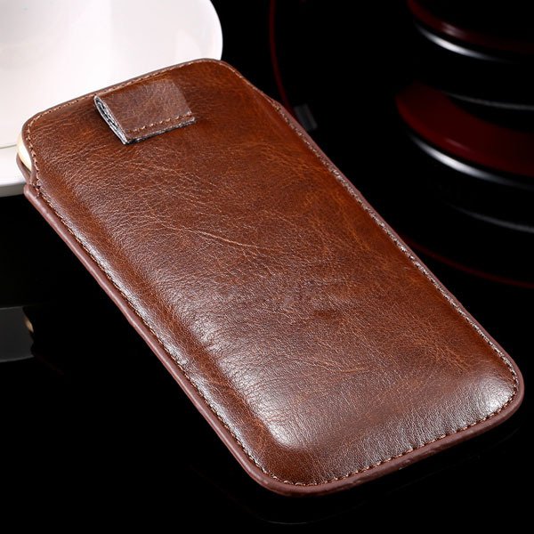 5S Universal Phone Case For Iphone 5 5S 5G 4 4S 4G Pu Leather Cove 32268093589-8-brown