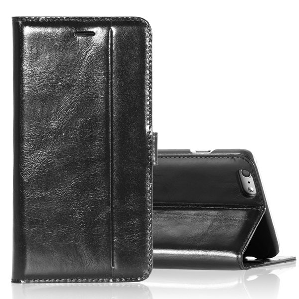5S Flip Leather Case Original Real Leather Cover For Iphone 5 5S 5 32271077936-1-black
