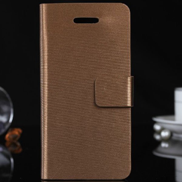 Shiny Saturn Case For Iphone 5 5S 5G Full Wallet Cover With Fashio 1329458753-6-brown