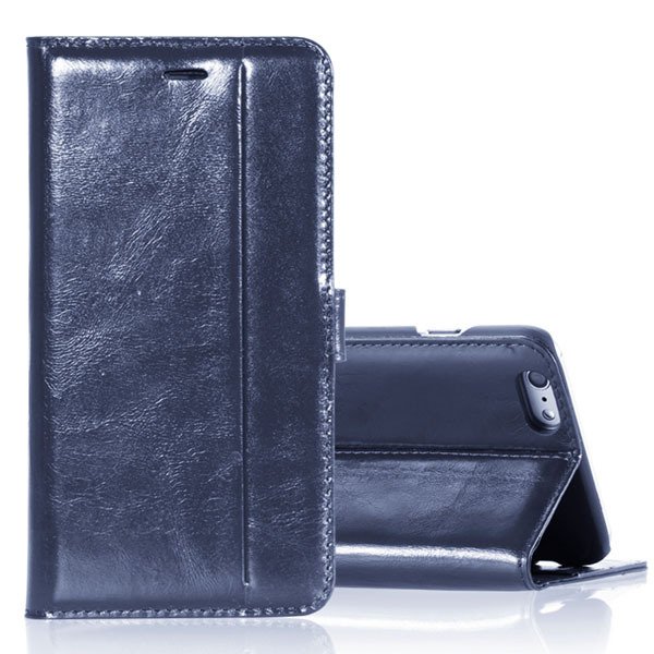 I5 Genuine Leather Case Flip Cover For Iphone 5 5S 5G Full Protect 32271073553-4-blue