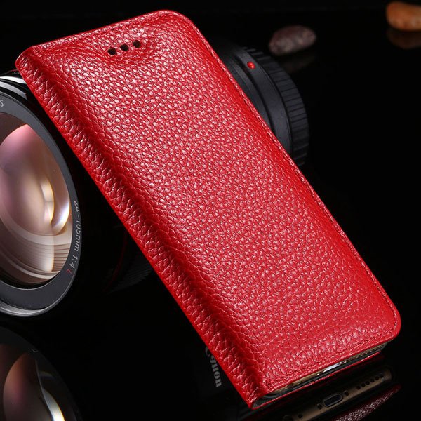5S Genuine Leather Case For Iphone 5 5S 5G Full Protective Cell Ph 32269665739-3-red
