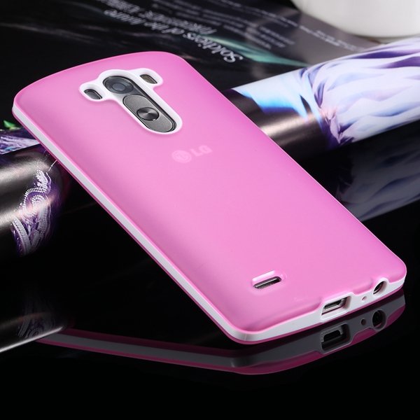 G3 Soft Tpu Combo Case For Lg G3 Cover For D858 D859 Plastic Back 2024340846-3-pink