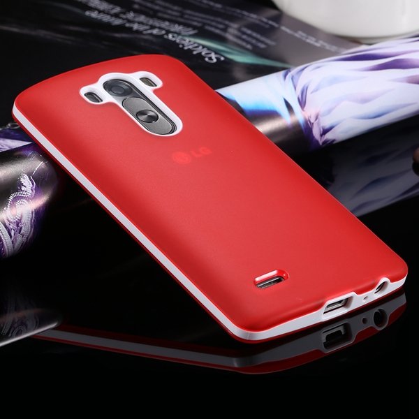 G3 Soft Tpu Combo Case For Lg G3 Cover For D858 D859 Plastic Back 2024340846-5-red