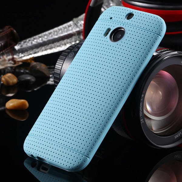 M8 Case Slim Phone Cover For Htc One M8 Back Phone Shell Perfectly 1991600215-1-sky blue