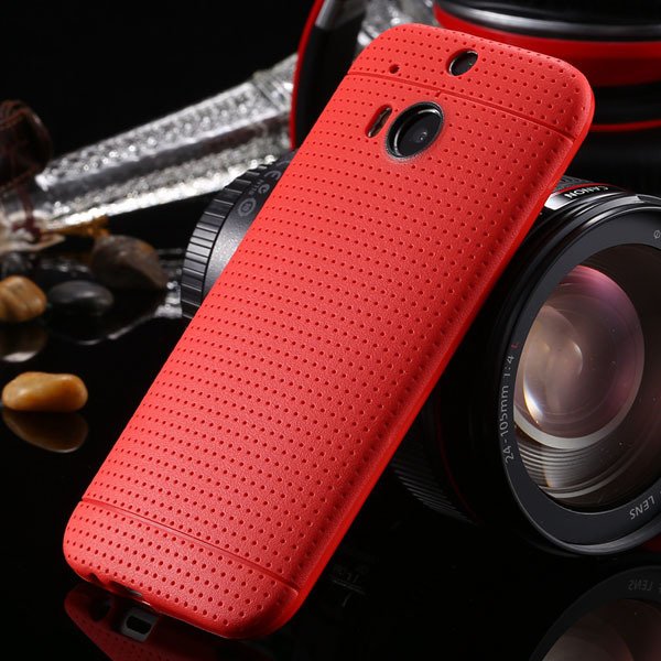 M8 Case Slim Phone Cover For Htc One M8 Back Phone Shell Perfectly 1991600215-6-red