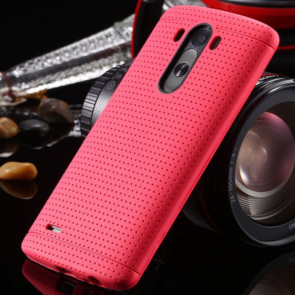 G3 Silicone Case For Lg G3 D858 D859 Fresh Color Back Cover Frame 2001477811-9-hot pink