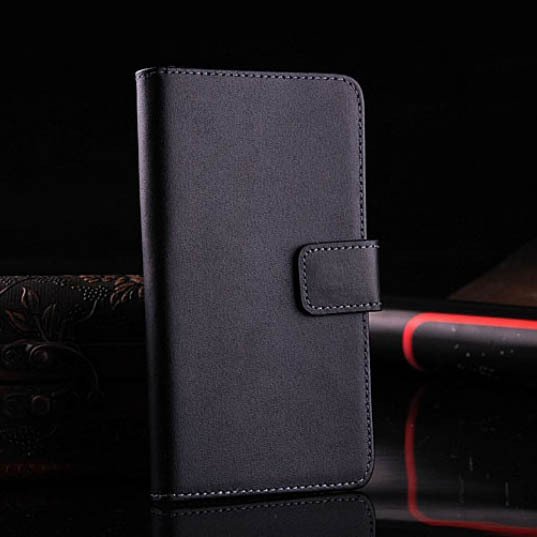 M7 Leather Case For Htc One M7 Luxury Flip Cover With Stand Holder 1335998906-1-Black