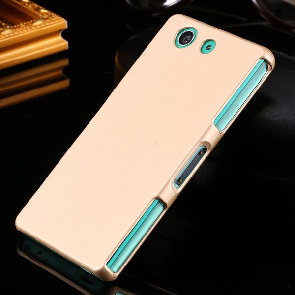 Z3 Mini Back Case Ultra Thin Matte Frosted Hard Cover For Sony Xpe 32282256515-4-gold