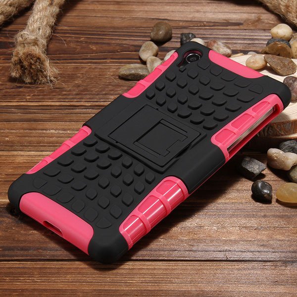 Z2 Armor Case Heavy Duty Back Cover For Sony Xperia Z2 L50W D6503 32274455562-1-pink