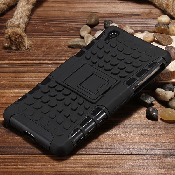 Z2 Armor Case Heavy Duty Back Cover For Sony Xperia Z2 L50W D6503 32274455562-3-black