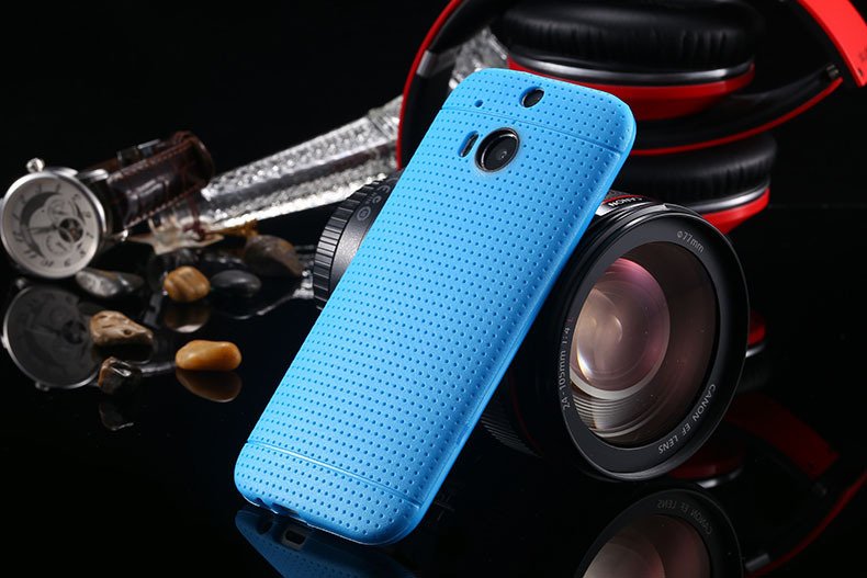 M8 Potable Slim Back Case For Htc One M8 Ultra Thin Cover Durable 1991593688-3-light blue
