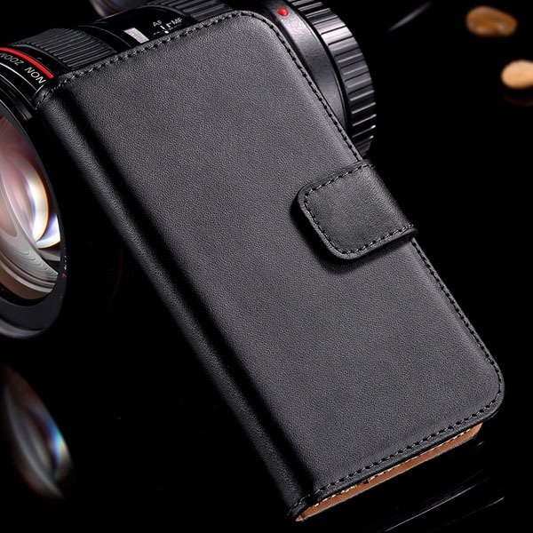 For Nexus 4 Genuine Leather Cover For Lg Google Nexus 4 E960 Case 32240221849-1-black