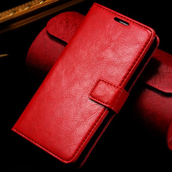 G2 Wallet Leather Case Card Insert Flip Pu Cover For Lg Optimus G2 32282718789-3-red