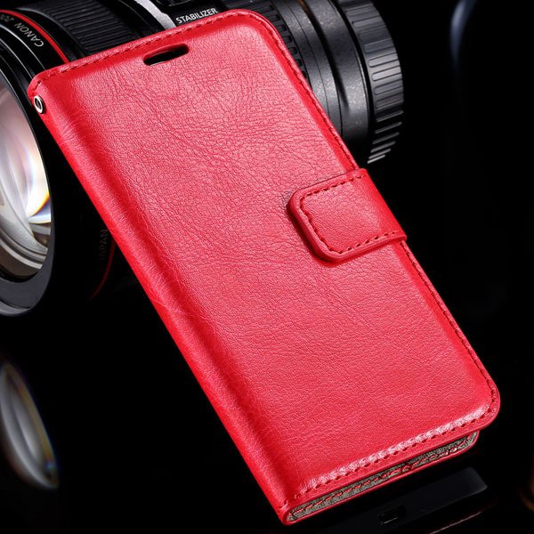 N630 Premium Pu Leather Case Full Wallet Cover For Nokia Lumia 630 32283543434-3-red
