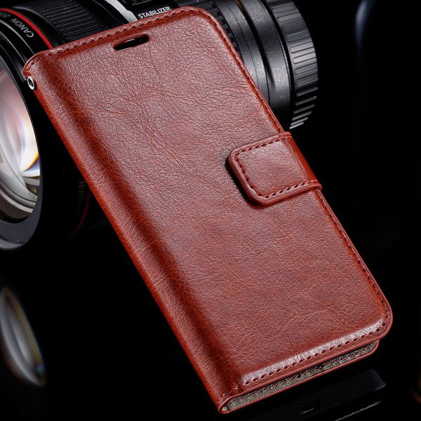 N630 Premium Pu Leather Case Full Wallet Cover For Nokia Lumia 630 32283543434-5-brown