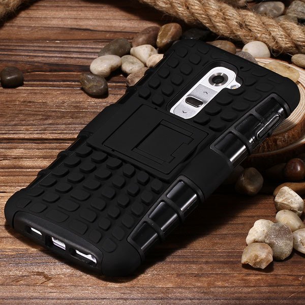 G2 Armor Case Heavy Duty Hybrid Cover For Lg G2 Optimus D802 D801 32274018481-5-black