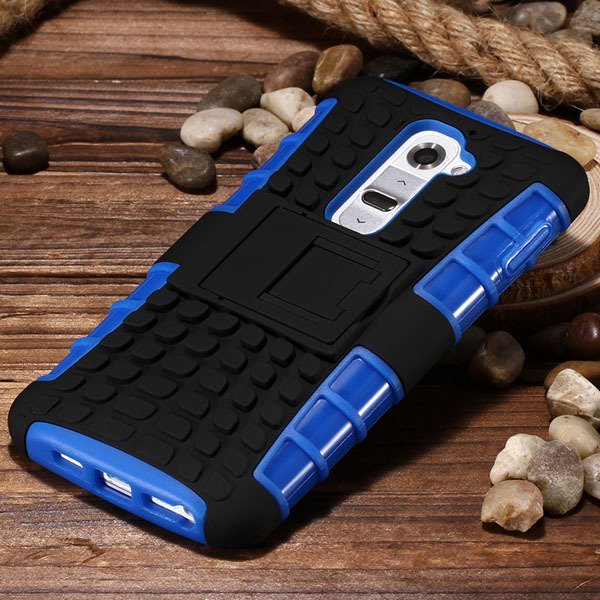 G2 Armor Case Heavy Duty Hybrid Cover For Lg G2 Optimus D802 D801 32274018481-7-blue