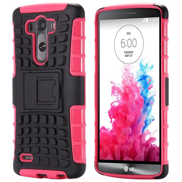 G3 Hybrid Case Heavy Duty Armor Cover For Lg G3 D850 D855 Slim Bac 32274379695-4-pink