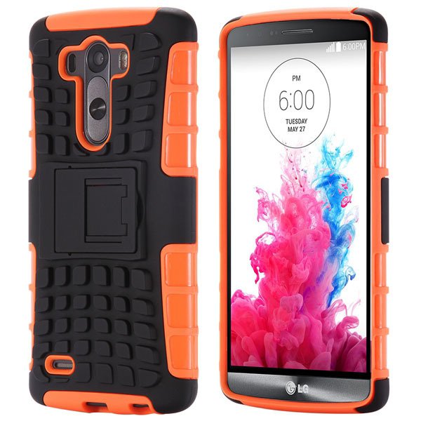 G3 Hybrid Case Heavy Duty Armor Cover For Lg G3 D850 D855 Slim Bac 32274379695-5-orange