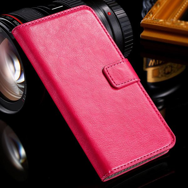 M7 Flip Case Stand Pu Leather Cover For Htc One M7 Full Protect Wi 32240295329-4-rose