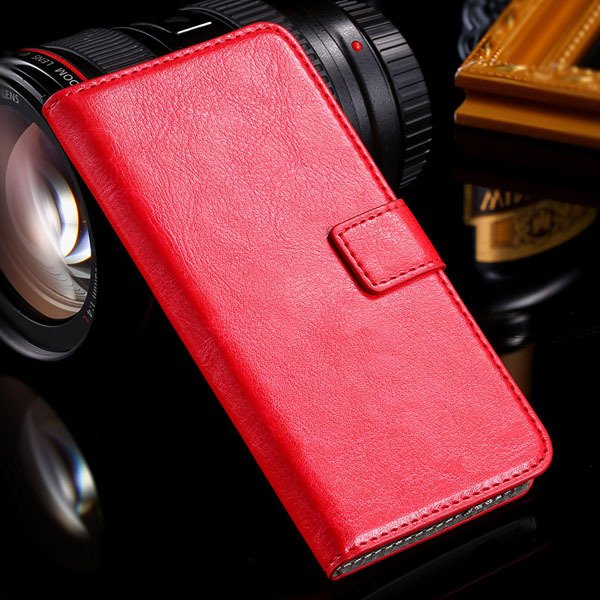 M7 Flip Case Stand Pu Leather Cover For Htc One M7 Full Protect Wi 32240295329-5-red