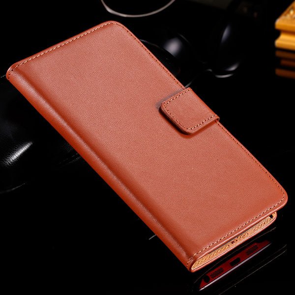 G2 Wallet Book Case Genuine Leather Cover For Lg Optimus G2 D802 D 32283919048-2-brown