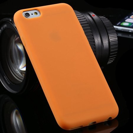 New Arrival Cute High Quality Silicone Soft Case For Iphone 6 4.7"" 2051298000-11-Orange