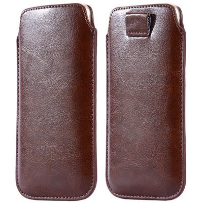 General Leather Case For Iphone 6 5S 4S For Samsung S5 S4 S3 For H 32265670970-7-Brown