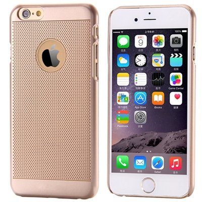 Ultra Thin Clear Crystal Pc Hard Transparent Case For Iphone 6 4.7 32222317027-4-Gold Dot
