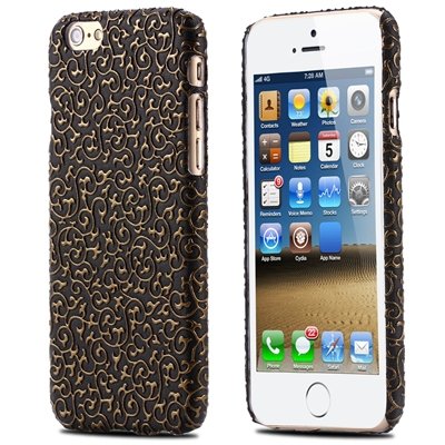 Super Luxury Classic 3D Flower Case For Iphone 6 Leather Case Pu H 32258483499-1-Black