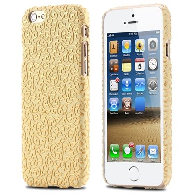 Super Luxury Classic 3D Flower Case For Iphone 6 Leather Case Pu H 32258483499-3-Yellow