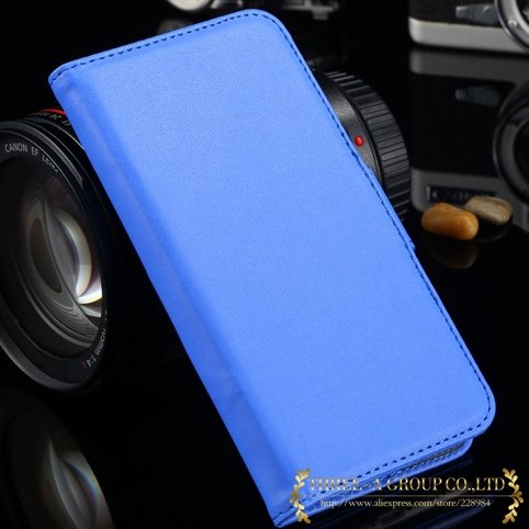 For Iphone 6 Flip Case Retro Luxury Stand Wallet Pu Leather Case F 2019025290-7-blue