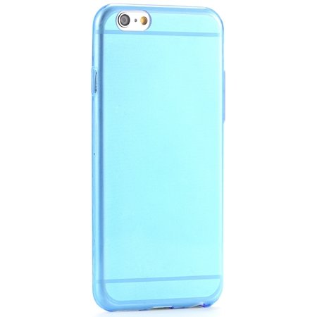 Pure Simple Flexible Transparent Soft Tpu Case For Iphone 6 4.7Inc 2039047120-4-Blue