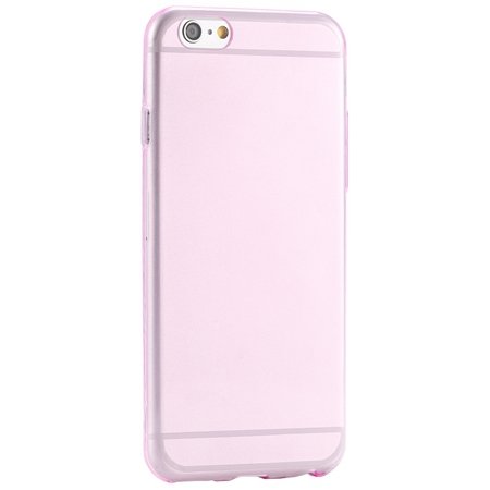 Pure Simple Flexible Transparent Soft Tpu Case For Iphone 6 4.7Inc 2039047120-6-Pink