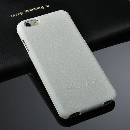 Retro Luxury Genuine Leather Case For Iphone 6 4.7Inch Lychee Patt 2045872907-1-White