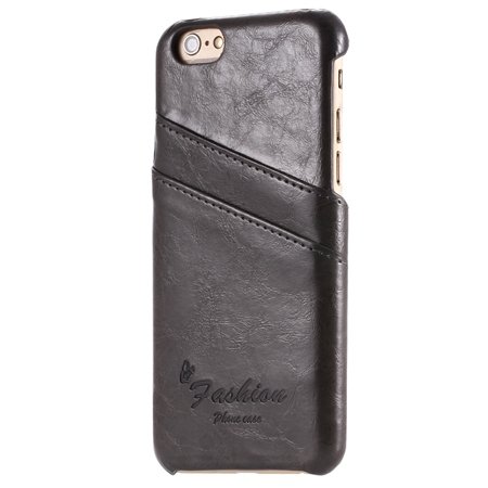 2015 Retro Luxury Grease Glazed Leather Case For Iphone 6 4.7Inch 2045443583-3-Black