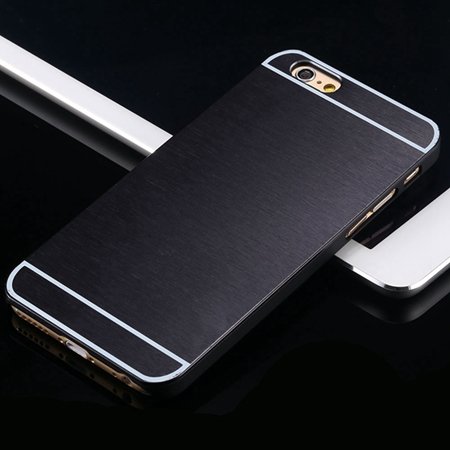 For Iphone6 Case Retro Luxury Metal Aluminum & Pc Case For Iphone 2050885785-1-Black