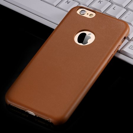 For Iphone 6 Hard Back Original Case Gold Luxury Pu Leather Case F 32271719815-1-Orange
