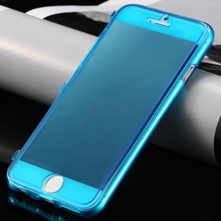 New Arrival Ultra Thin High Quality Flip Soft Tpu Case For Iphone 32226505236-4-Blue