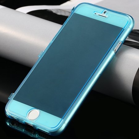 New Arrival Ultra Thin High Quality Flip Soft Tpu Case For Iphone 32226505236-6-Light Blue