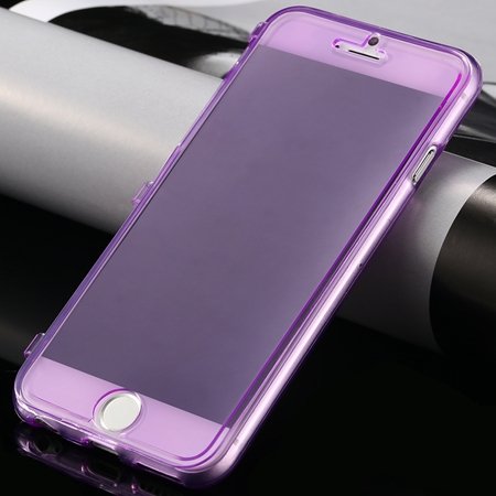 New Arrival Ultra Thin High Quality Flip Soft Tpu Case For Iphone 32226505236-8-Purple