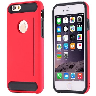 For Iphone 6 Case Luxury High Quality Pc+Tpu Hybrid Case For Iphon 32265485835-3-Red